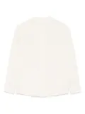 Paolo Pecora Kids linen shirt - Neutrals
