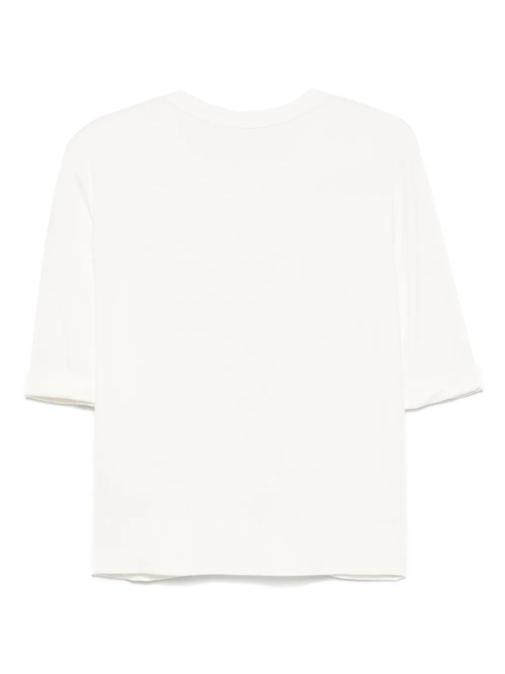 Majestic Filatures T-shirt met korte mouwen - Wit