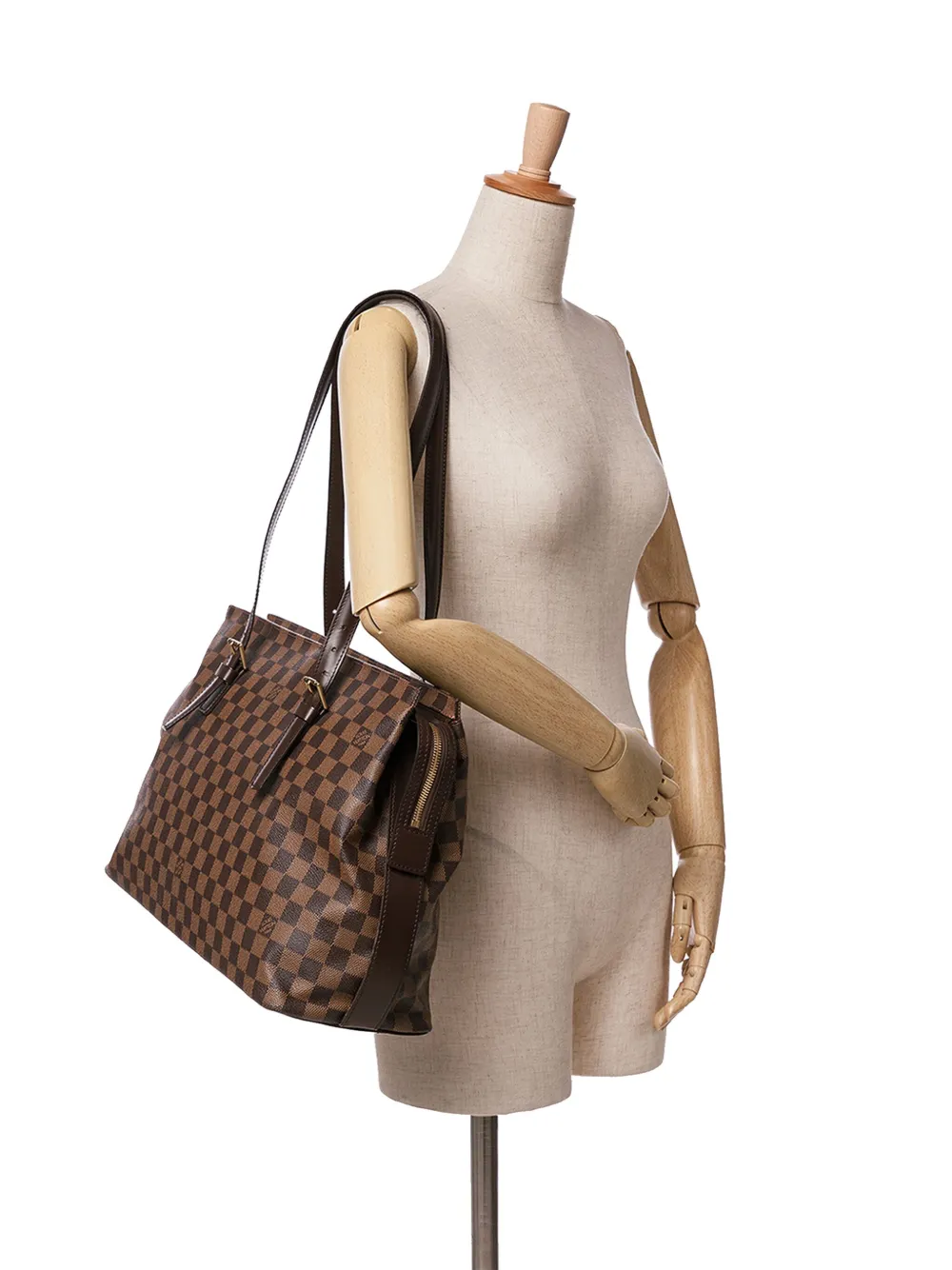 Louis Vuitton Pre-Owned 2006 Damier Ebene Chelsea shoulder bag - Bruin