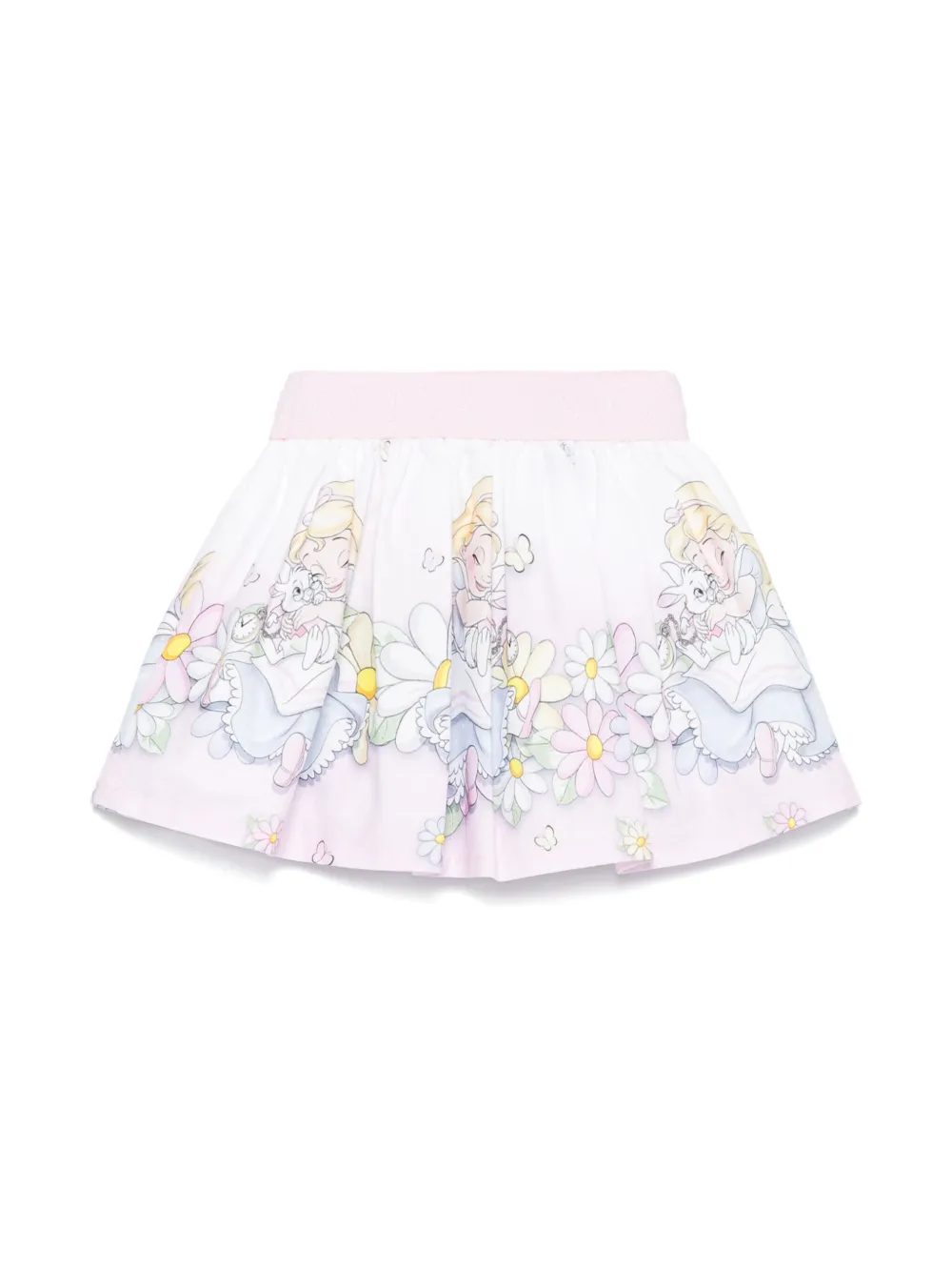 Monnalisa x Disney Alice cotton skirt - Roze