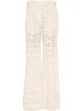 ZIMMERMANN Illuminate lace trousers - Neutrals