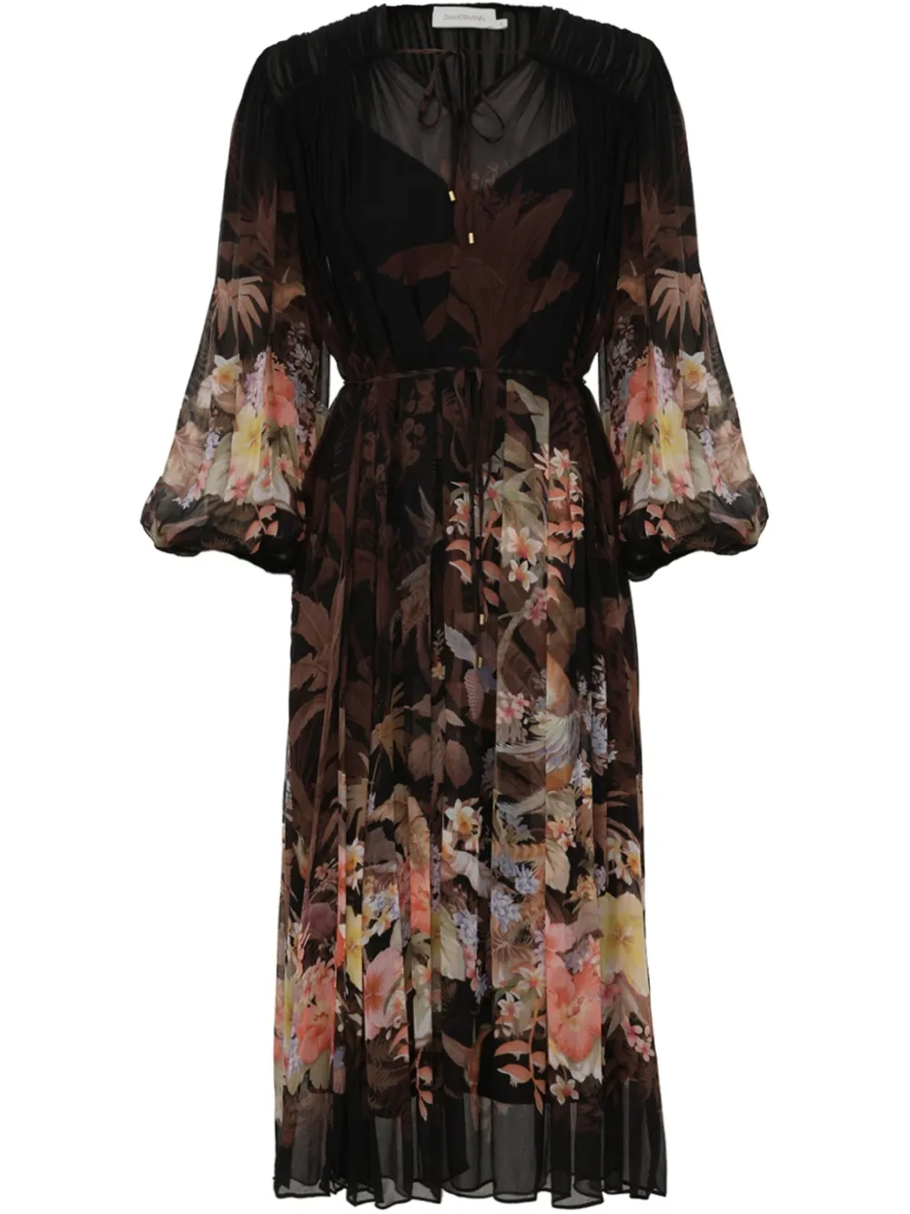 ZIMMERMANN Illuminate dress | Black | Image 1