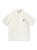 Moncler Enfant cotton polo shirt - White