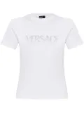 Versace crystal-embellished T-shirt - White
