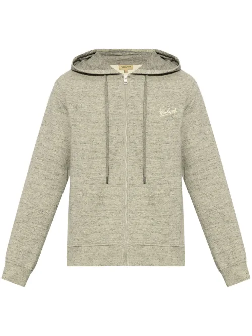 Hoodie à logo imprimé - Woolrich - Modalova