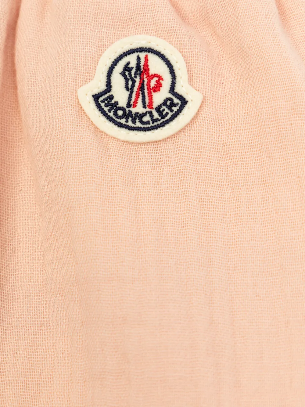 Moncler Enfant Katoenen shorts Roze
