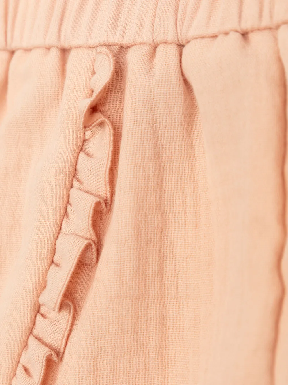 Moncler Enfant Katoenen shorts Roze