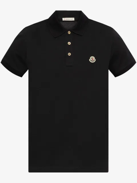 Moncler logo-appliqué polo shirt