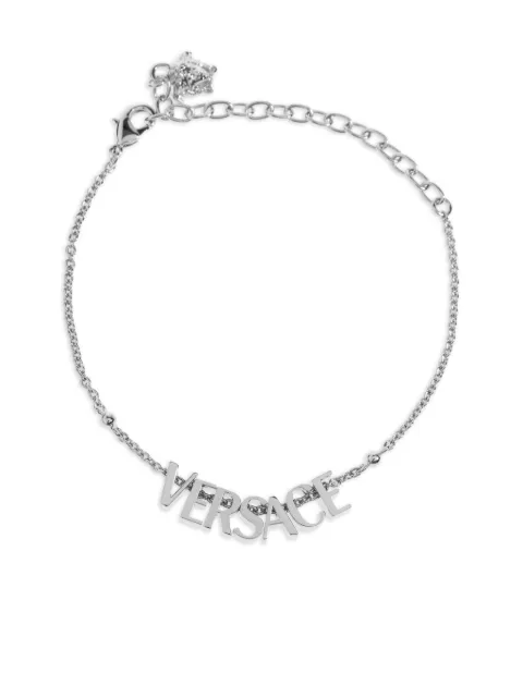 Versace pulsera con letras del logo