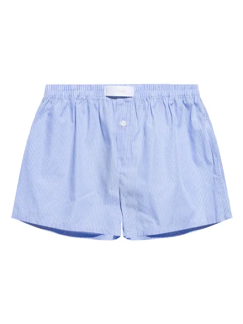 Versace logo-patch boxers 