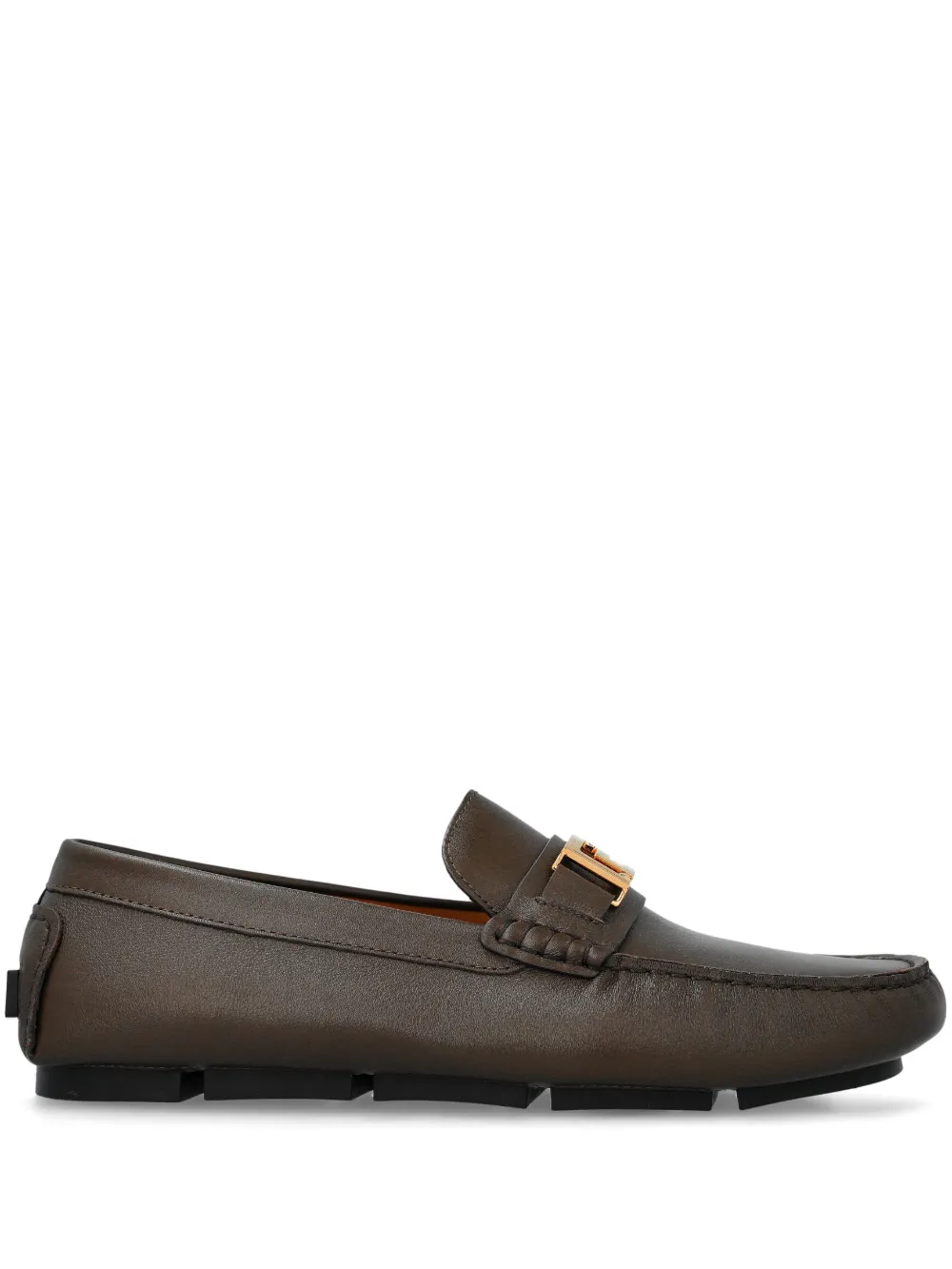 Versace Greca loafers Bruin