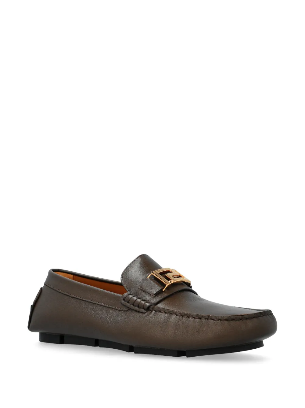 Versace Greca loafers Bruin