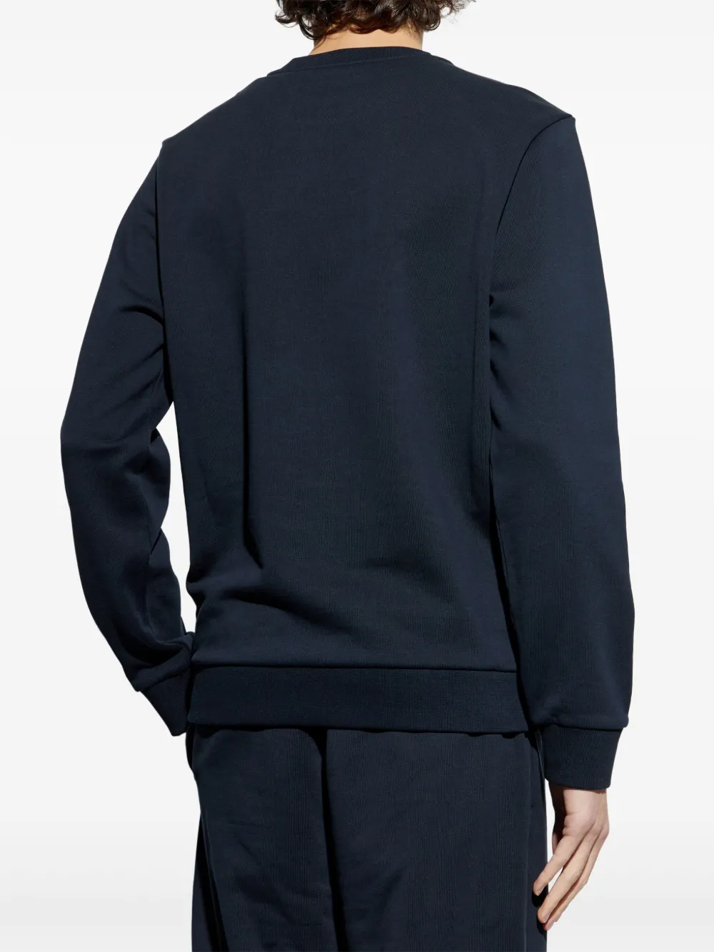 Moncler Sweater met logopatch Blauw