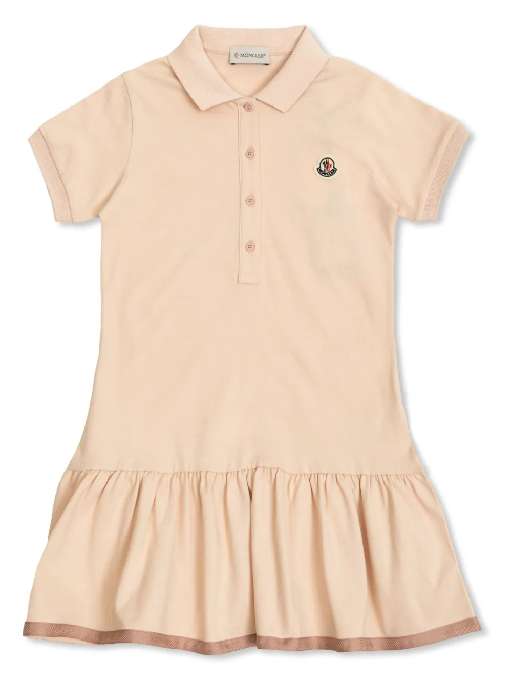 Moncler Enfant Jurk met logopatch Roze