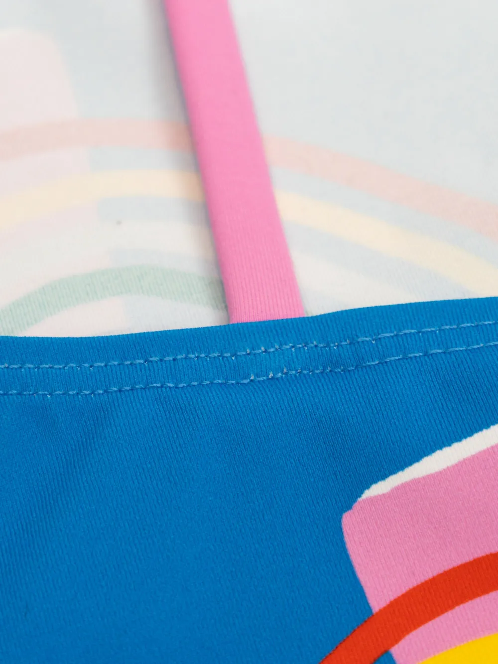 Stella McCartney Kids Rainstorm badpak Blauw