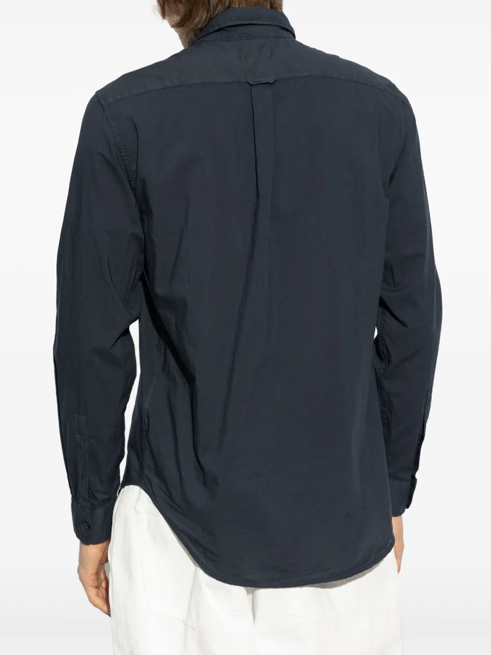 Woolrich Katoenen overhemd Blauw