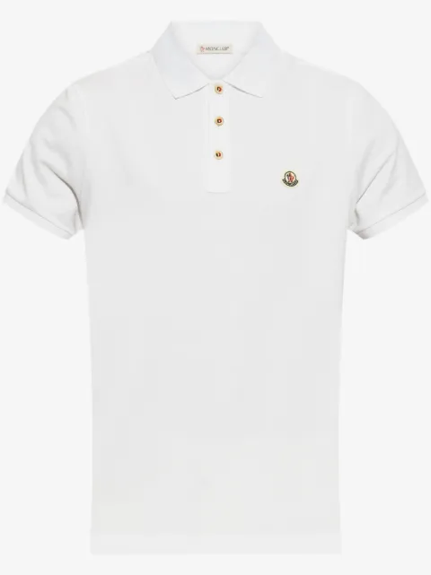 Moncler logo-appliqué polo shirt