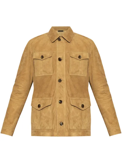 Veste en daim - TOM FORD - Modalova