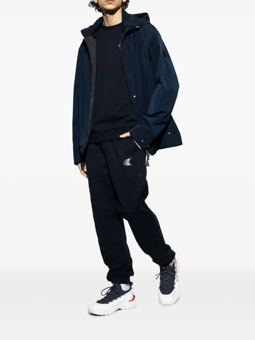 Moncler logo-print sneakers