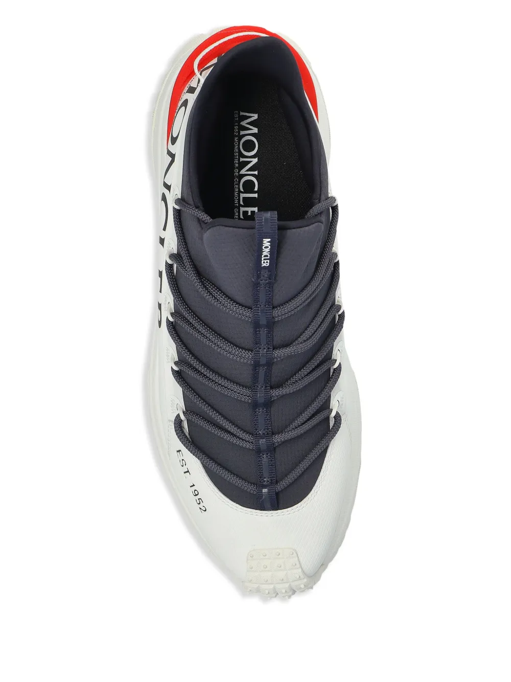 Moncler logo-print sneakers White