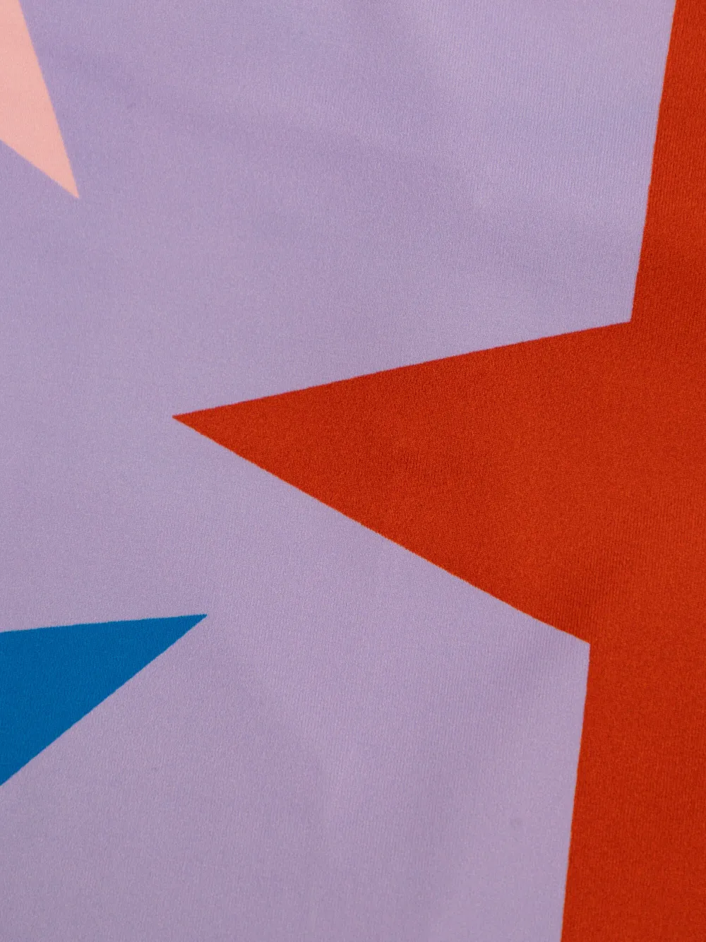Stella McCartney Kids Jurk met sterrenprint Paars