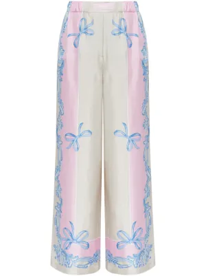 ヴェルサーチ VERSACE アクティブパンツ ワイド イージー ベージュ古着 50サイズ メンズ 正規品 aa151 Vintage ジャンニヴェルサーチ GIANNI VERSACE パンツ ウールギャバジン ワイドパンツ メンズ 50(M相当) ライトブラウン