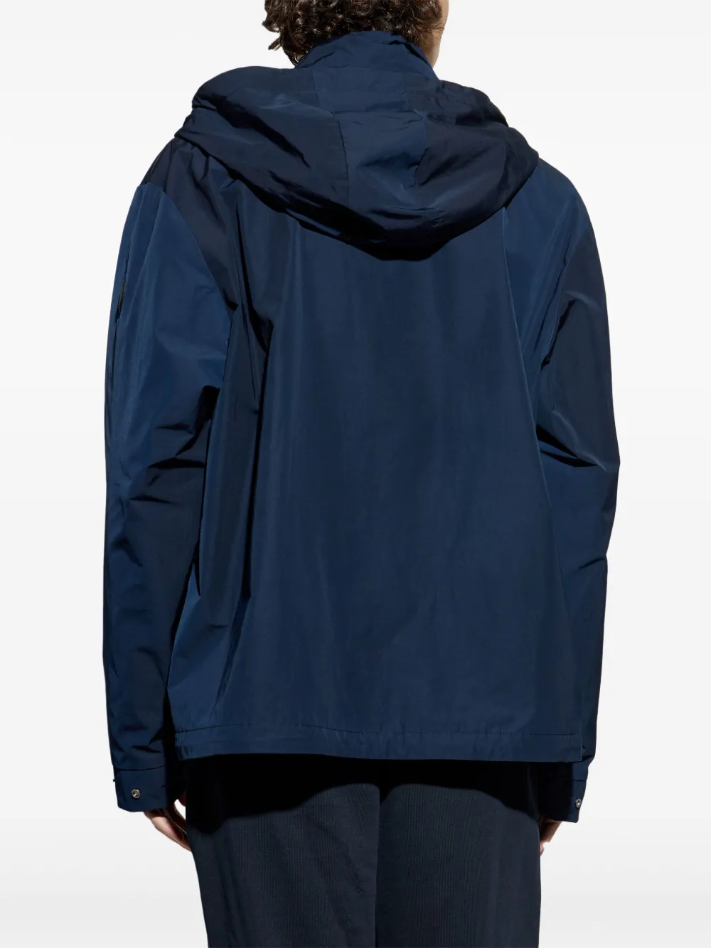 Moncler Lacha jack met capuchon Blauw
