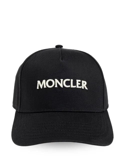 Casquette en gabardine à logo brodé - Moncler - Modalova