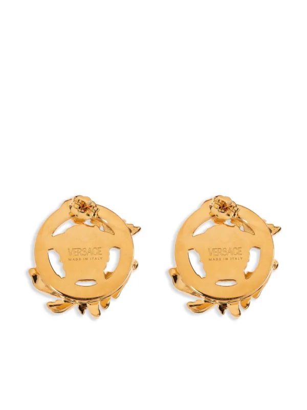 Versace Medusa Barocco ピアス | ゴールドトーン | FARFETCH JP