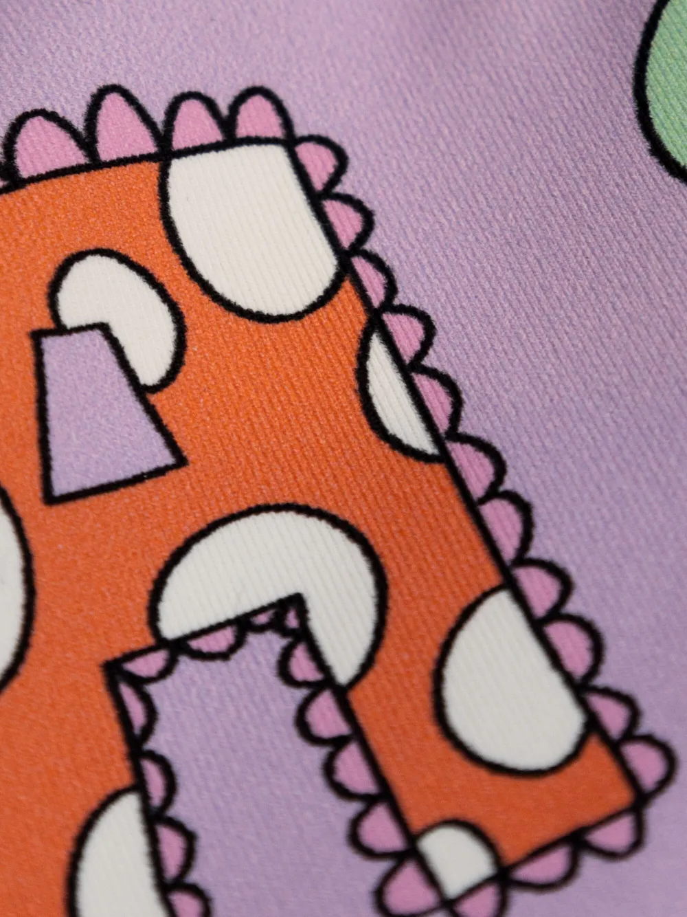 Stella McCartney Kids Bikini met logoprint Paars