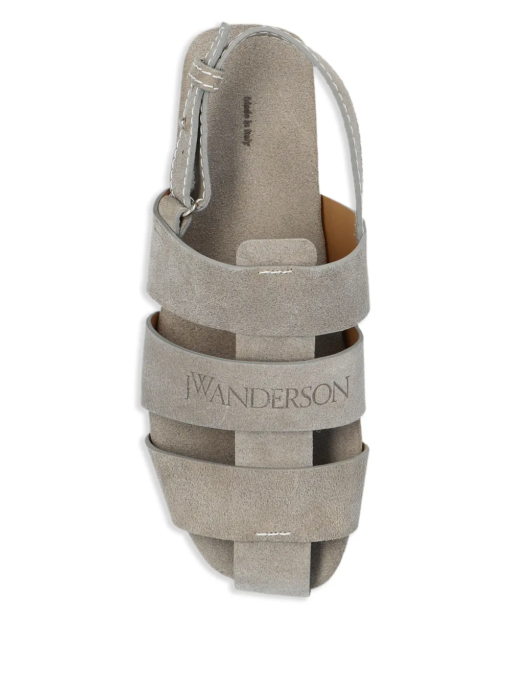 JW Anderson Fisherman suède sandalen Grijs