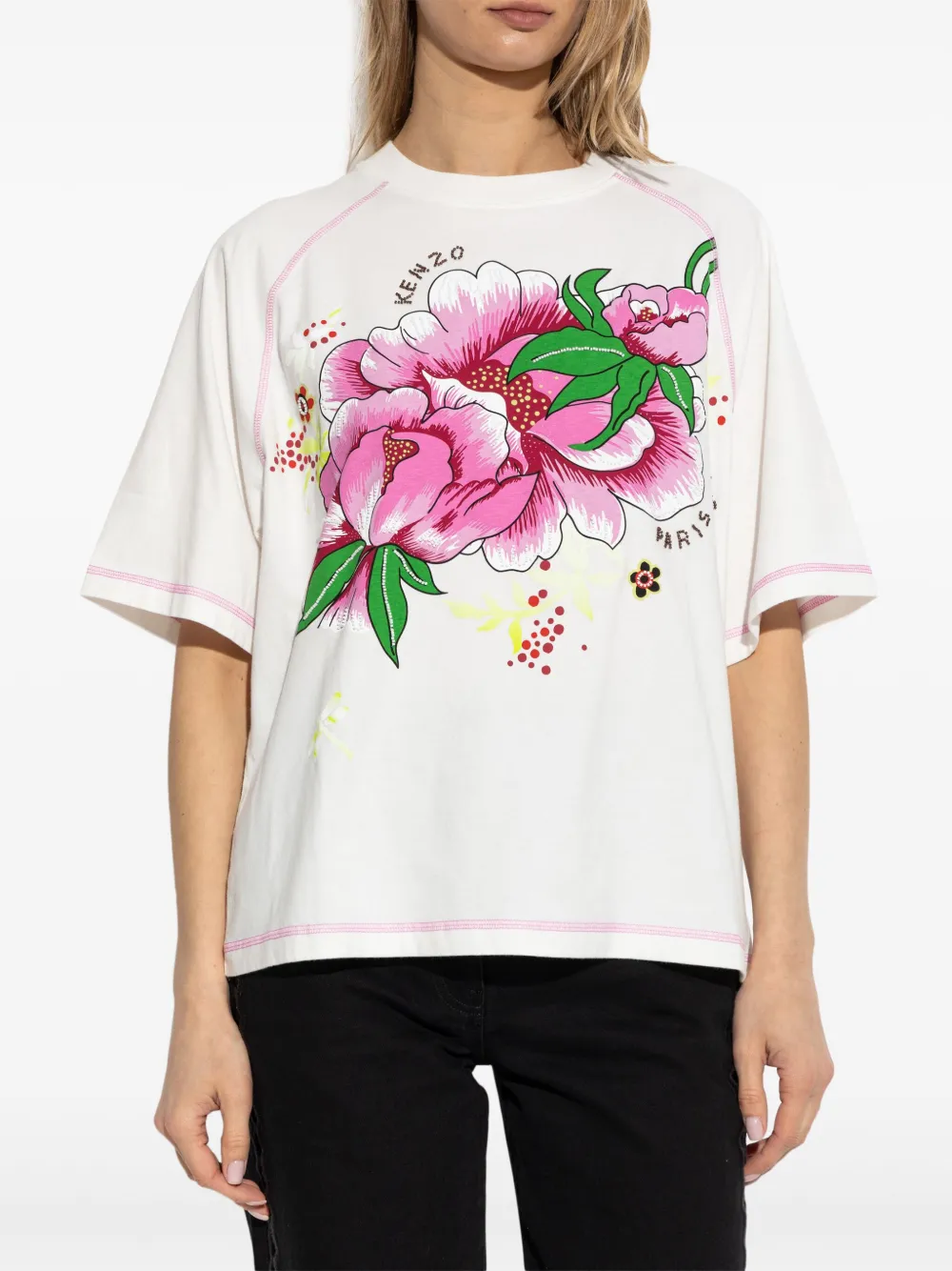 Kenzo Katoenen T-shirt Wit