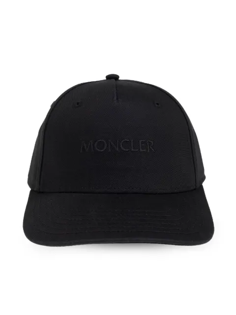 Moncler embroidered gabardine cap
