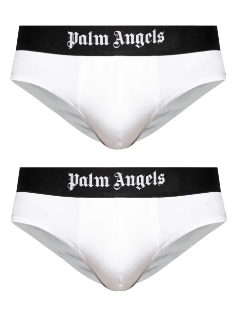 Palm Angels logo-waistband boxers (pack of two)