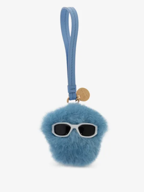 Versace Medusa fluffy shearling charm
