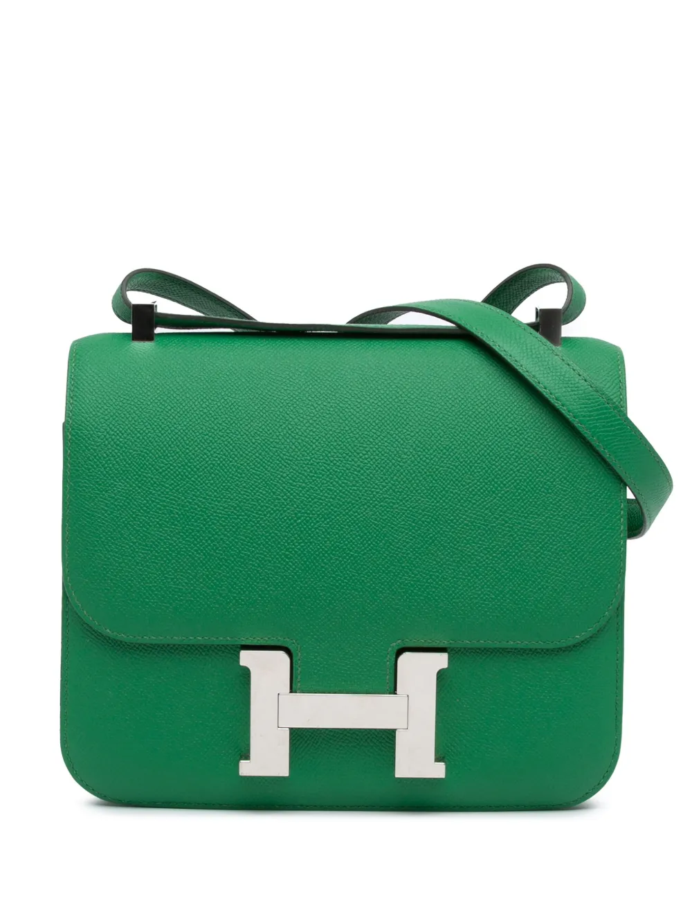 Hermès Pre-Owned 2019 エプソン コンスタンス 24 ショルダーバッグ - グリーン Hermès Pre-Owned 2019 エプソン コンスタンス 24 ショルダーバッグ - グリーン