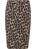 ASPESI leopard-print skirt - Neutrals