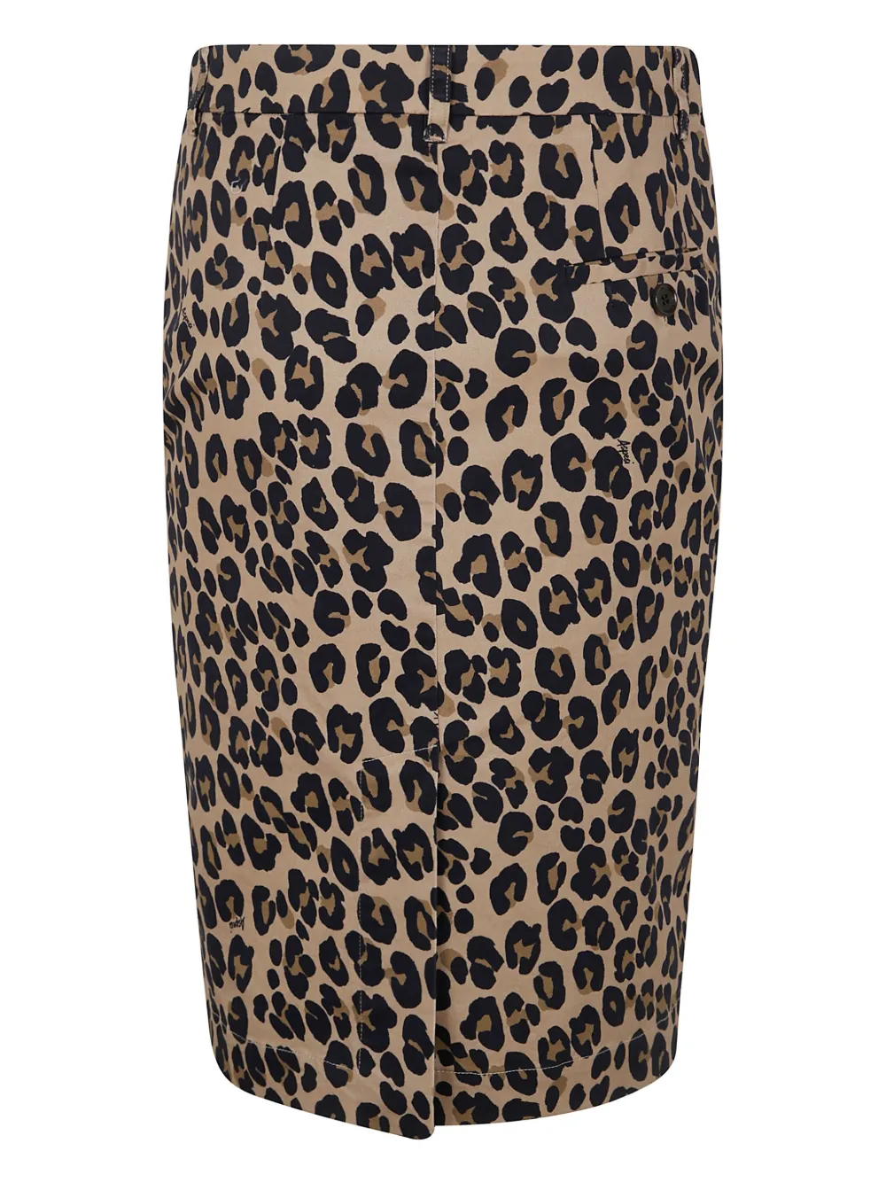 ASPESI leopard-print skirt - Beige