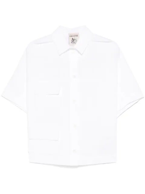 Semicouture poplin shirt