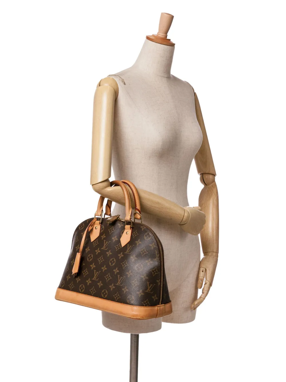 Louis Vuitton Pre-Owned 2014 Monogram Alma PM handtas - Bruin