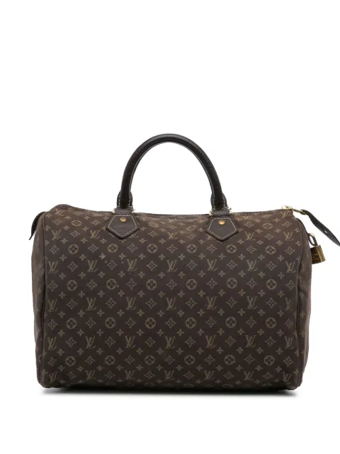 Louis Vuitton Pre-Owned 2007 Monogram Mini Lin Speedy 30 boston bag
