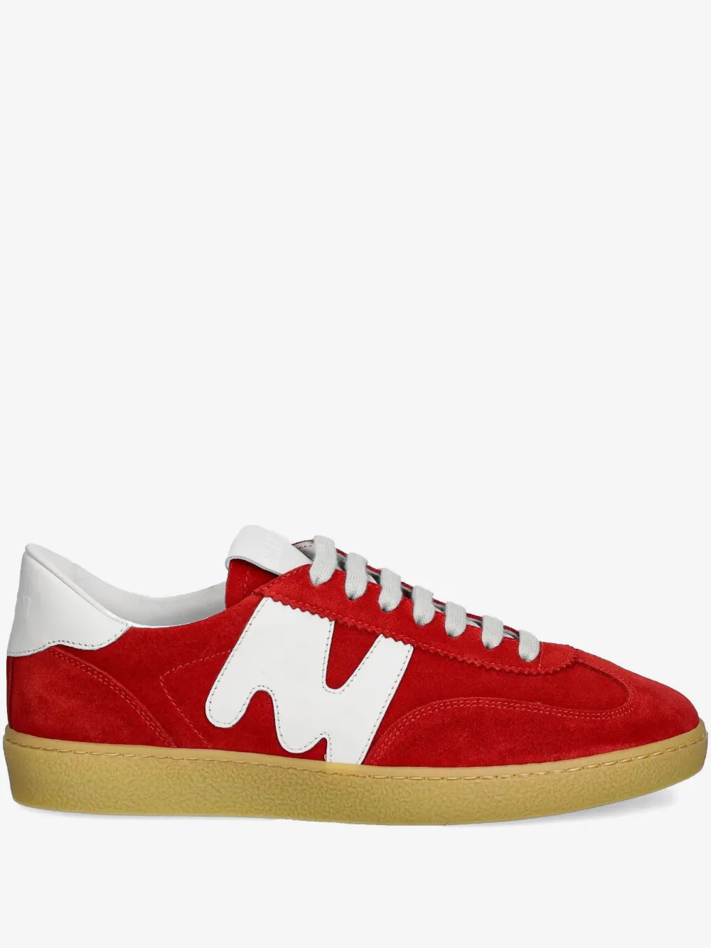 MSGM Retro panelled sneakers | Red | Image 1