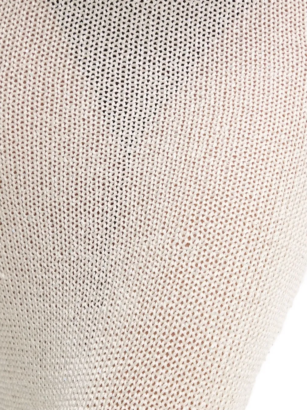 Paramidonna Knitted Front-slit Skirt In Burgundy