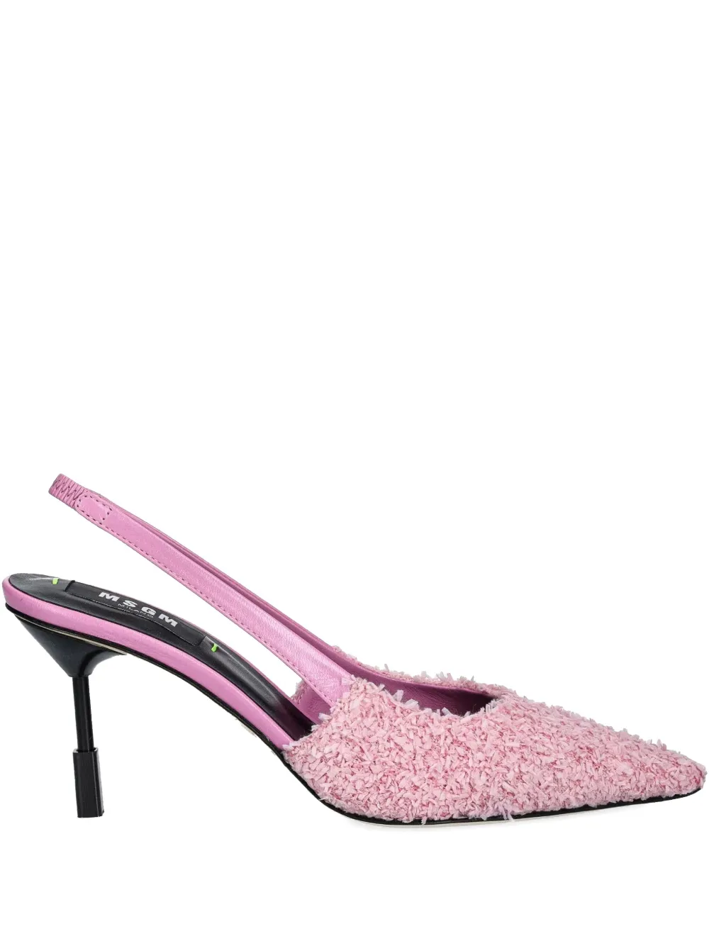 MSGM Slingback pumps Roze