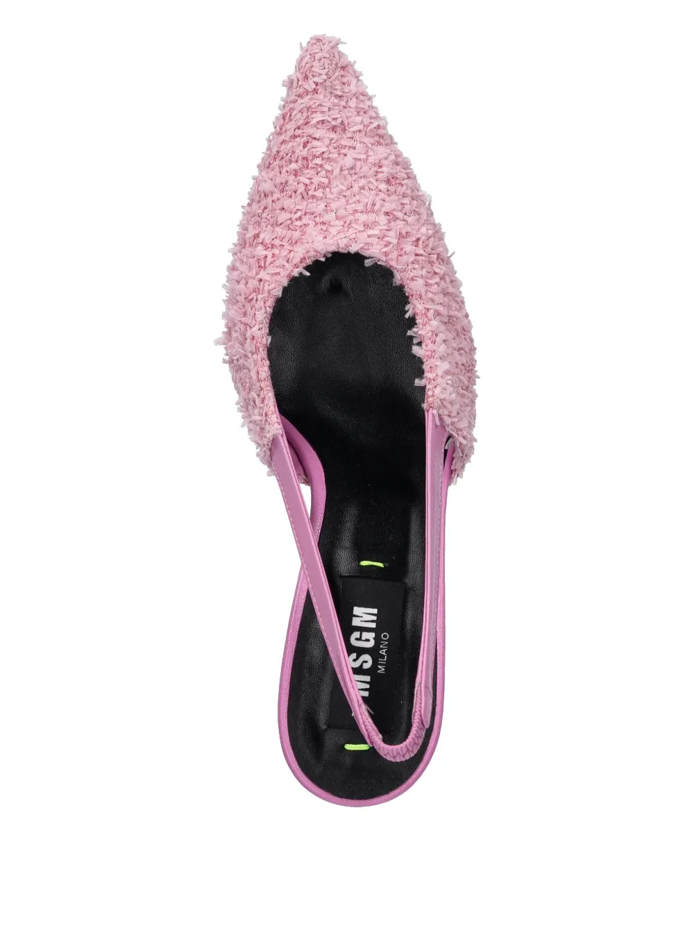 MSGM Slingback pumps Roze