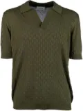 A Paper Kid checkerboard-knit T-shirt - Green