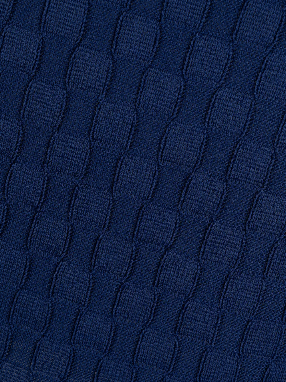 A Paper Kid Short Sleeve Sweater In Blau