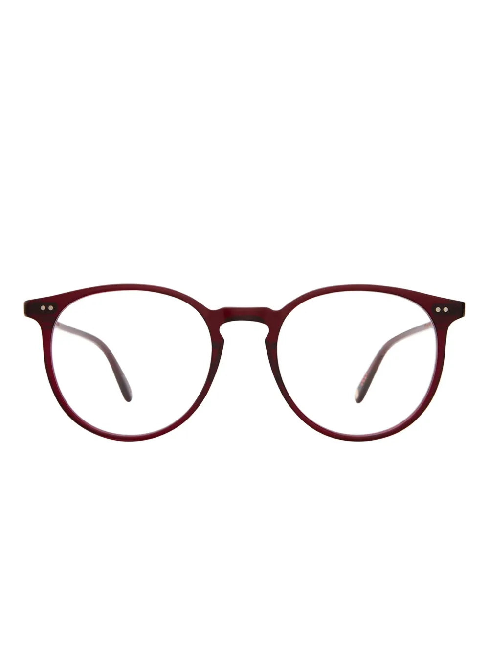 Garrett Leight MORNINGSIDE Bio Burgundy Bruin