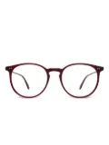 Garrett Leight Morningside round-frame glasses - Brown