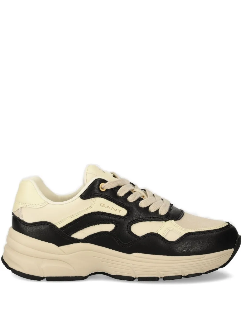 Gant leather panelled low-tops sneakers Neutrals